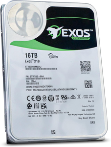 ST Exos X16 16TB Enterprise Hard <b>Drive</b> 3.5" SATA 6Gb/s 7200RPM 256MB Cache HDD ST16000NM004J - Product Image 1