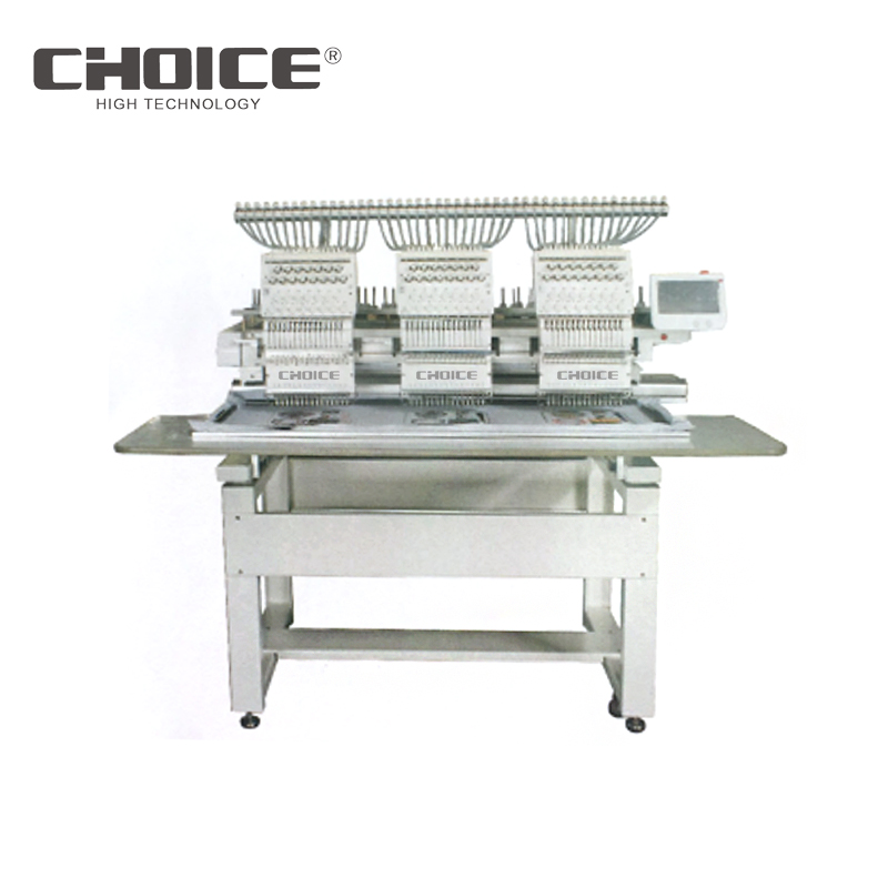 GC-C1503E стегальная машина 400*450 15 игл 3 головки Высококачественная компьютеризированная вышивка новая 400*450 15 игл 3 головки машины