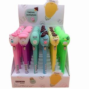 Stylo bille multicolore personnalisable le plus vendu, cadeau de fête, stylos en plastique à perles pour invités - Product Image 1
