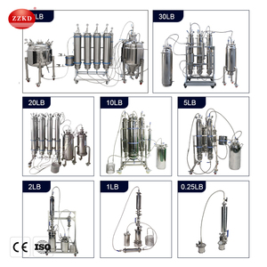 Équipement d'extraction au butane à circuit fermé actif 5lb 30lb 10lb, machine en acier inoxydable, système d'extraction à circuit fermé - Product Image 5