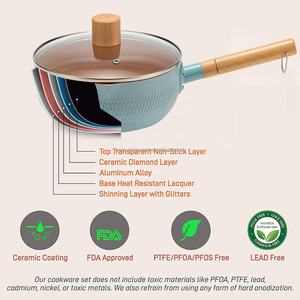 NOUVELLE Arrivée BSCI Fabricant Sauce Pan Vintage Aluminium Thé Lait Pot pour Bouillir - Product Image 3