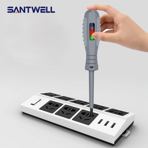 Penna <span class=keywords><strong>Tester</strong></span> di Tensione ad Alta Luminosità, Cacciavite Elettricista con Funzione di Test e Forte Magnete - Product Image 2