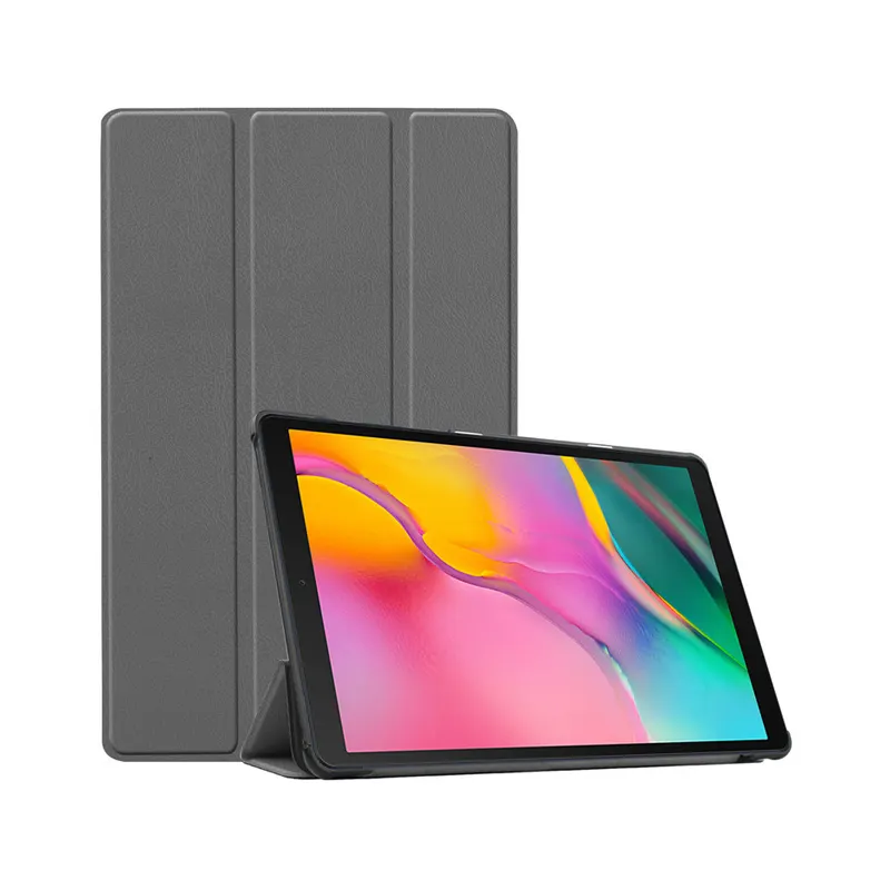 PU Leather Case cho iPad Mini 6 Pro 12.9 2021, trifold đứng Shell/trở lại trường hợp mềm