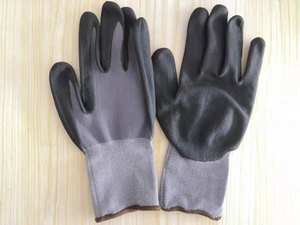 Guantes de Trabajo de Espuma Ultrafina con Puntos de Nitrilo y Nailon Spandex de Calibre 13 de la Marca MEIJI al por Mayor, Negros, Talla L, etc. - Product Image 4