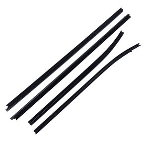 Tiras de Sellado para Ventanas de Auto Landi Negras Resistentes a la Intemperie para DMAX, Reemplazo Directo, Resistentes a la Lluvia y a los Residuos - Product Image 1