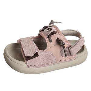 Sandales coréennes pour enfants à semelle souple en EVA, nouvelle collection été 2025, avec fermeture Velcro, chaussures <span class=keywords><strong>de</strong></span> plage anti-chocs pour bébés garçons et filles - Product Image 1
