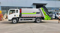 Camion à ordures compacteur SINOTRUCK 4*2 d'une capacité de 6 m³, conçu pour l'Amérique du Sud avec une réduction de 20 %