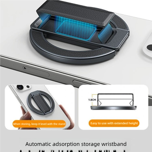 Soporte de Muñeca con Correa Ajustable en Múltiples Ángulos, Anti-Rayones, Magnético N52, Plegable, Compatible con iPhone Serie 12-17 - Product Image 4