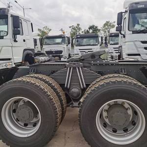 รถบรรทุกหัวลาก SINOTRUK Howo 6x4 พวงมาลัยซ้าย มือสอง 351-450 แรงม้า รับน้ำหนัก 21-30 ตัน ระบบกันสะเทือนแบบลม - Product Image 2
