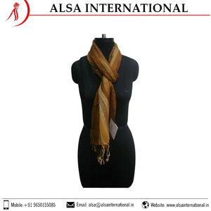 Bufandas de viscosa de alta calidad Último diseño Chales y bufandas tradicionales Precio DE LA India - Product Image 3