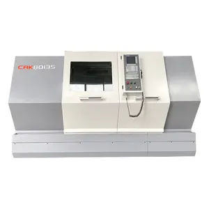 Máy Tiện Phổ Máy Trung Quốc Độ Chính Xác Cao CNC Máy Tiện Chuyên Nghiệp Phổ Dọc Tháp Pháo Xách Tay End CNC Máy Tiện