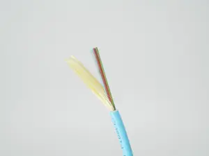 China Factory Directly MPO Trunk Cable GJFJV GJIFV Optical Fibre Breakout Cable 12-144 Cores SM MM Mini Round Indoor Fiber Cable