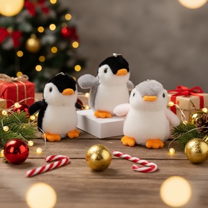 Wholesale Good Quality Adorable Penguin <b>Plush</b> <b>Toy</b> Promotional Custom Logo Soft Polyester Stuffed Animal for Party Decoration - Product Image 2
