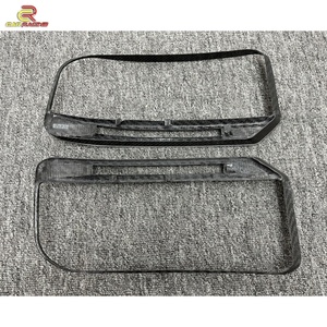 Couvre-phare antibrouillard en fibre de carbone sèche style R pour Mercedes Benz Classe G W464 G63 AMG G500 2019-2024, cadre de phare antibrouillard, pièces de kit carrosserie - Product Image 6