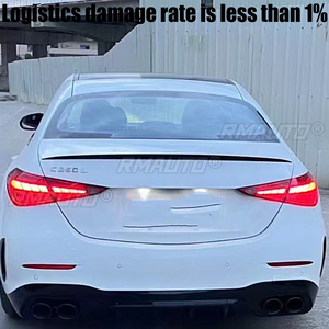 Aileron arrière de tuning pour Mercedes Benz Classe C W206 Berline C200 C220 C300 C63 AMG Style 2021 2022 2023 Lèvre de coffre - Product Image 2