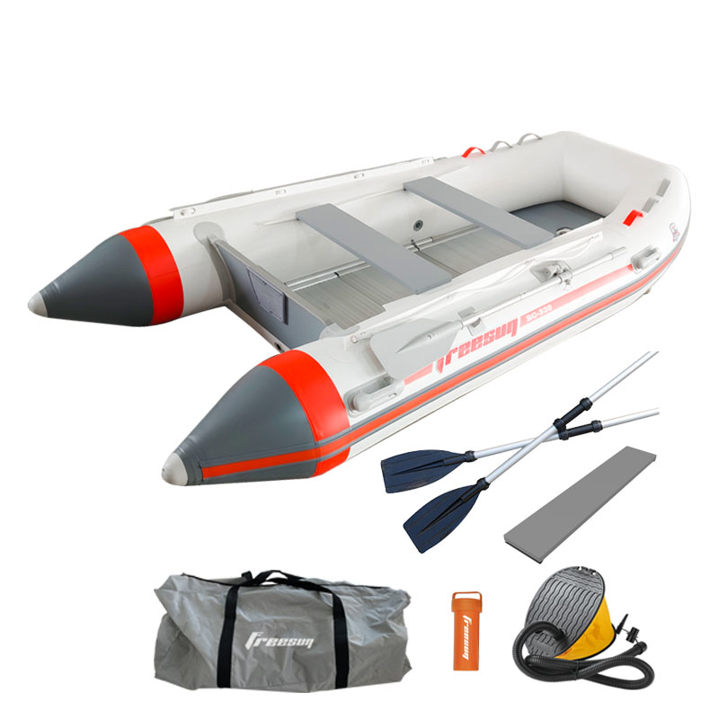 Bote inflable personalizado para bote, bote deportivo de remos, hypalon, pvc, 3456 personas, pesca, navegación