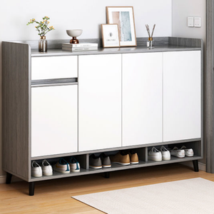 Zapatero Metálico Moderno y Duradero de Gran Capacidad, Mueble para el Hogar, Solución de Almacenamiento Económica para Sala de Estar u Hotel, Tamaño Pequeño - Product Image 1