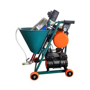 ماكينة رش مدافع الهاون الإسمنتية بمحرك ديزل كهربائي بخاط صغير للتصدير بتوريد المصنع - Product Image 6