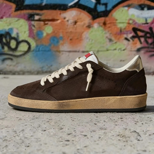 Sneakers de luxe de créateur à semelle dorée Super Goose, blanches scintillantes, Ball Star, en cuir, tendance, magnifiques, classiques du printemps, avec un supplément de brillance - Product Image 2