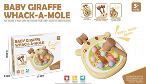 Giocattoli divertenti per bambini giocattoli di interazione genitore-bambino giocattoli per bambini giraffa per bambini Whack-a-mole giocattolo esercizio a mano - Product Image 6