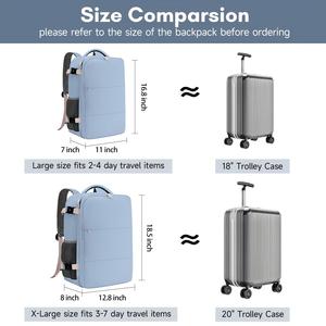 Mochila de Negocios Minimalista de Gran Capacidad, Ligera, para Laptop, con Compartimento para Zapatos, Portátil - Product Image 3