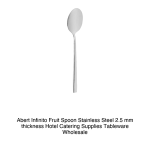 Cuillère à dessert Abert Infinito en acier inoxydable 18/10, épaisseur 2,5 mm - Product Image 2