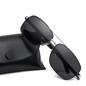 Lunettes de soleil polarisées transfrontalières pour hommes, style cool, verres HD pour la conduite, vente en gros - Product Image 2