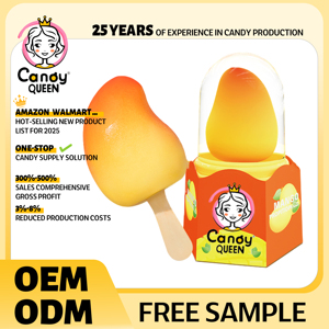 OEM bán buôn kỳ lạ đồ ăn nhẹ xoài chanh đào hương vị sô cô la giòn vani kem kem POPSICLES hộp đông lạnh từ Trung Quốc - Product Image 2