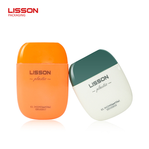 Envase de Plástico Ovalado para Crema Solar Cosmética, Botella de Plástico para Cuidado de la Piel de 30 ml y 50 ml - Product Image 3