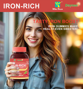 Gomitas de <span class=keywords><strong>Hierro</strong></span> <span class=keywords><strong>con</strong></span> Mezcla de Bayas, Suplemento que Contiene Zinc, Folato y Vitaminas del Complejo B, Ayuda a Mantener una Energía Saludable <span class=keywords><strong>para</strong></span> <span class=keywords><strong>la</strong></span> Vida Diaria - Product Image 2
