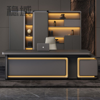 Bureau de direction de luxe pour PDG et managers, mobilier de bureau