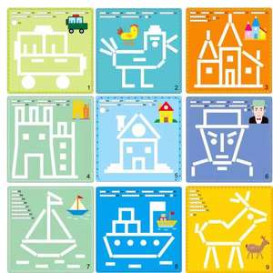 Vente en gros de puzzles de forme en bois et de jouets assortis de géométrie style dessin animé <span class=keywords><strong>Montessori</strong></span> blocs éducatifs pour enfants - Product Image 5