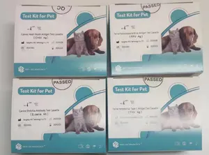 1 Step Rapid Test Kit For LSH Ab Pet Veterinary Cheap Detection Leishmania Antibody Test Cassette For Dog Leishmania Test Kit