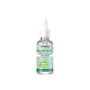 OEM 30ml verde adulto líquido cara suero té esencia niacinamida piel blanqueamiento contracción de poros efectos antienvejecimiento ACEITE DE Aloe Vera - Product Image 5
