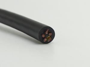 Câble de commande haute performance SIJAR HSFLEX-CP801, conducteur en cuivre flexible industriel, isolation en PVC, gaine en PUR, -30C~90C - Product Image 3