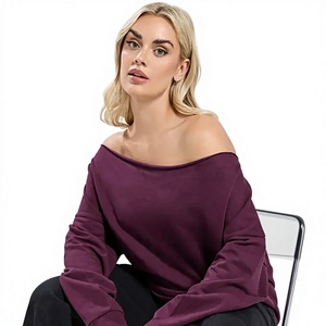 Crop top en coton doux et élasthanne, t-shirt imprimé avec des strass cerise, sweat-shirt court de haute qualité - Product Image 2