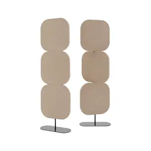 Ofisolution Großhandel Neues Design 100% PET Acoustic Panel Privacy Wrapped Space Divider für Büro