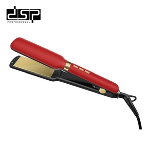 <span class=keywords><strong>Lisseur</strong></span> de <span class=keywords><strong>cheveux</strong></span> en titane DSP - 9 réglages de température, chauffe rapidement en 70 secondes jusqu'à 990 ℉ , 360 °   Cordon et boucle de suspension, bon marché et idéal pour un usage domestique - Product Image 2