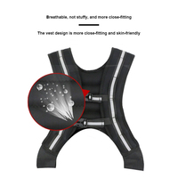 Get-fit Gym Workout Equipment Gilet lesté pour l'entraînement physique Gilet lesté