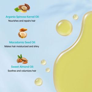 Aceite de Argán de Marca Privada para el Cabello, Sérum para el Tratamiento del Cuero Cabelludo, Hidratación Profunda, Nutre el Cuero Cabelludo y el Cabello, Deja el Cabello Suave y Sedoso - Product Image 5