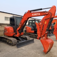 Excavatrices compactes d'occasion Kubota U40 U55, excavatrices de 4 et 5 tonnes, excavatrices compactes d'occasion Kubota U35 U40 U55 à vendre