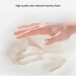 Dốc ghế đệm đúc tam giác Bộ nhớ bọt Ghế hỗ trợ với nhung hoặc lưới đầu và không trượt màu xám dây kéo dưới - Product Image 3