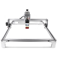 Mini graveur laser CNC de bureau 40W, 42x40cm pour la gravure et la découpe du métal, du bois, du verre, du cuir, outil industriel DIY