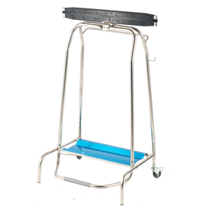 Chariot à ordures à clipser en acier inoxydable, robuste |   Chariot à déchets commerciaux pour restaurant et cuisine - Product Image 5