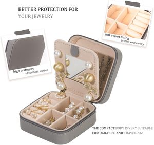 Empaque de Joyería para Boda con Logotipo Personalizado, Estilo Moderno, Bolsa de Viaje de Terciopelo para Aretes, Anillos y Collares, Marca MOQ 2 Piezas - Product Image 2