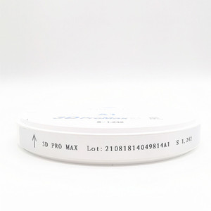 Blocco di <span class=keywords><strong>Zirconia</strong></span> Multistrato per Fresatura di Corone e Impianti Dentali Elettrici, Disco 3D Promax Kingch - Product Image 3