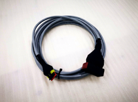 Kabel Konektor Harness 4P/8P/16P/24P/48P ISOBUS Otomotif Inti Tembaga Berperingkat IP67 Bahan PVC