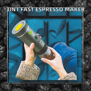 เครื่องชงกาแฟเอสเพรสโซแบบพกพา 3 in 1 ใช้พลังงาน USB ชาร์จได้ ตัวเครื่องทำจากพลาสติก เหมาะสำหรับตั้งแคมป์กลางแจ้ง ใช้งานง่าย กึ่งอัตโนมัติ พร้อมระบบทำความร้อนเร็วในตัว - Product Image 4