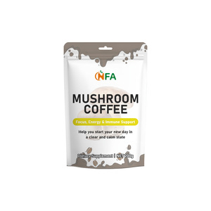 Custom Mushroom Coffee Powder <b>Herbal</b> <b>Supplement</b> with Cordyceps Energy and Immune Support 100% Natural Coffee Powder Drink - Product Image 1