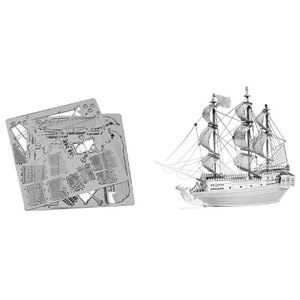 Chất lượng cao vui DIY Câu Đố đổ adulte <span class=keywords><strong>3D</strong></span> kim loại tàu hơi nước mô hình thiết lập tùy chỉnh khắc thép không gỉ đồ chơi jugsaw câu đố - Product Image 1
